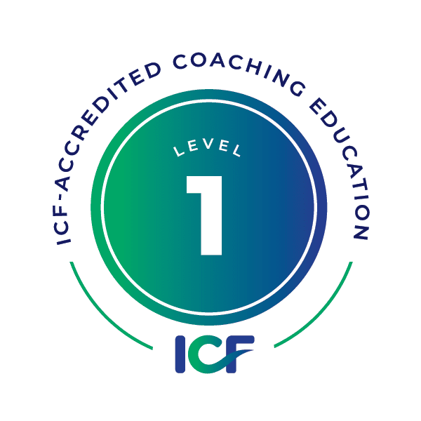 Holistic Coach Certification Program ICF accredited Level 1 Logo.