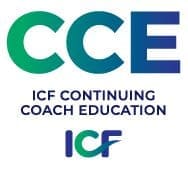 ICF CCE accredited logo.