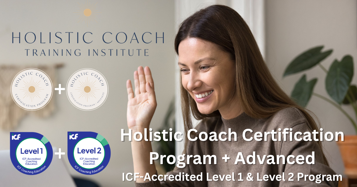 holistic coach certification program advanced Level 1 and Level 2 program image