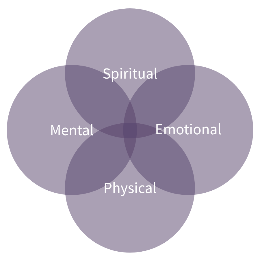 mental emotional physical spiritual holistic image